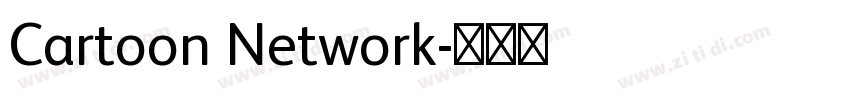 Cartoon Network字体转换 Cartoon Network字体转换